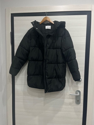Women's winter jacket new, black, size S oversize