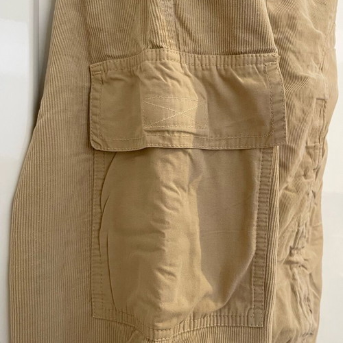 Trussardi Junior corduroy cargo pants used, size 36, boys