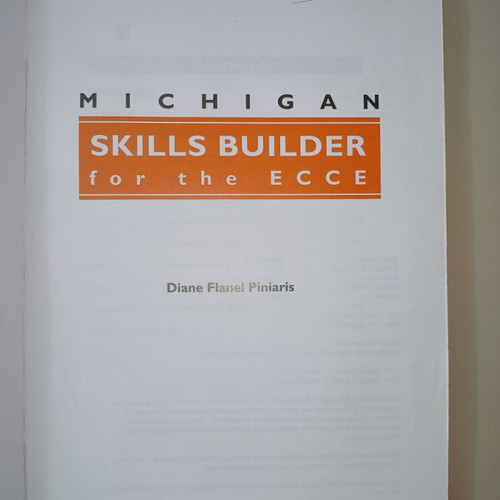Michigan Skills Builder for the ECCE Student's Book like new
