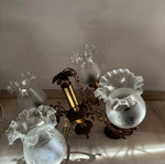 Ceiling light like new with 4 bulbs