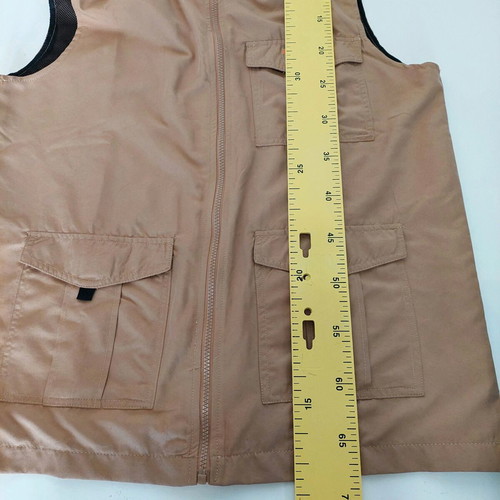 Atlas for men sleeveless vest camel size medium like new