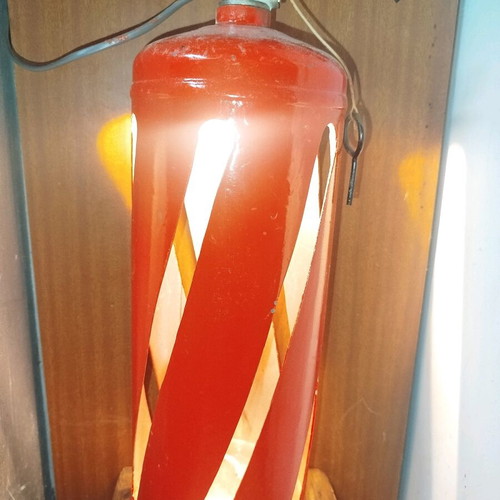 Fire extinguisher decorative lamp made to order, industrial style