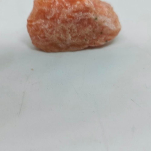 Natural raw orange calcite 19g like new