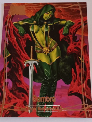 2024 Marvel Masterpieces XL Base Card #34 Gamora new collectible card