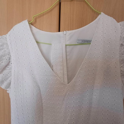 Desiree jumpsuit white like new, size L