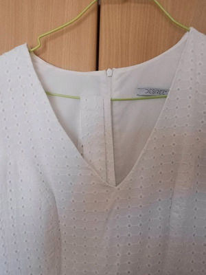 Desiree jumpsuit white like new, size L