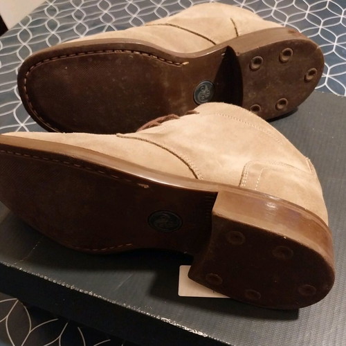 N.O.D. men's boots genuine suede like new, size 43