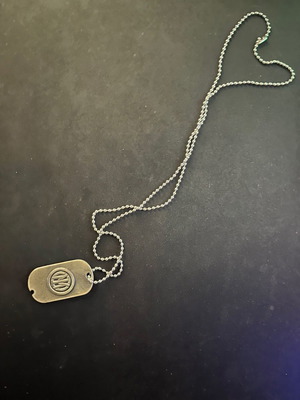 Military style necklace Inter FC new