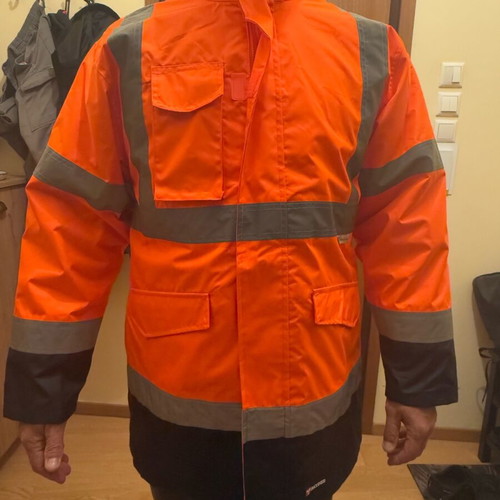 Work jacket new with windproof lining and waterproof zippers