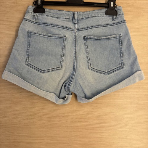 Esmara Denim Shorts XS 34 Medium Waist like new, light blue