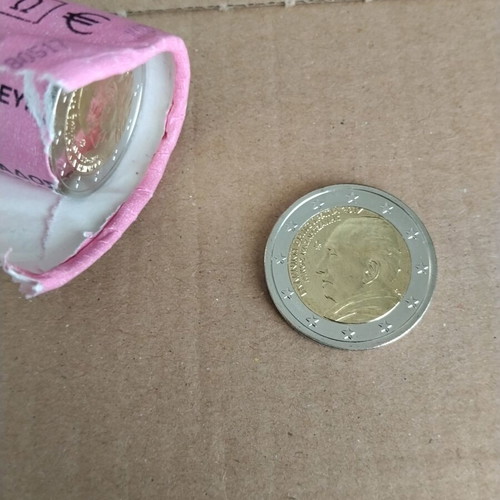 2€ 2017 Greece commemorative coin for 60 years from Kazantzakis death, new