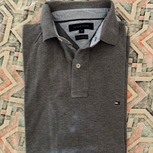 Tommy Hilfiger Authentic Long Sleeve M GREY Used