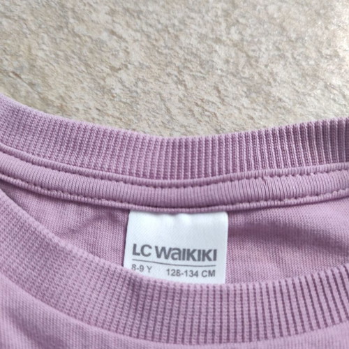Girls' blouse 8 years pink with ballet design like new