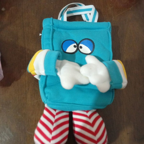 Tug & Tuggy collectible bag 1990 like new, 30 cm