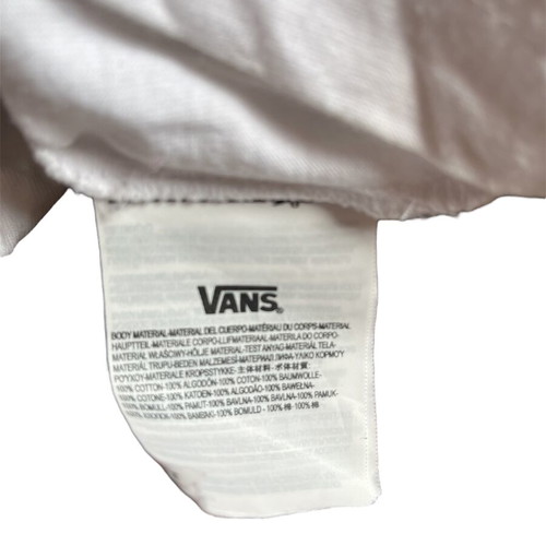 Vans long sleeve blouse like new, white