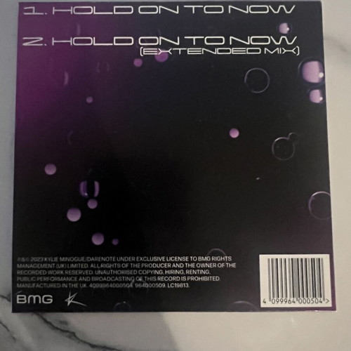 Kylie Minogue Hold On To Now σπάνιο CD single