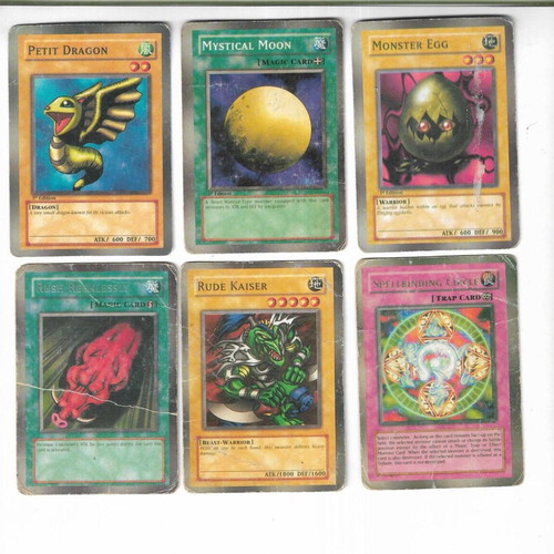 Yu Gi Oh! card pack of 21 used, some with wear