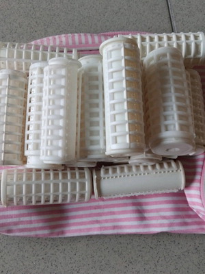 Hot rollers used, pack of 22 in 2 sizes