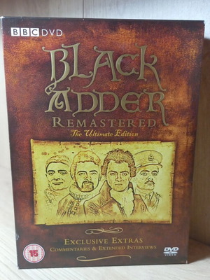 Black Adder Remastered DVD with English Subtitles, 4 Seasons New