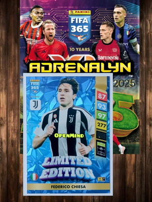 Κάρτα Federico Chiesa Limited Edition Fifa 365 2025 Andrenalyn XL καινούργια