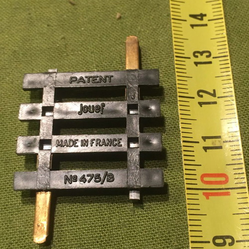 Jouef rails used, HO scale 1/87, set of 8 pieces