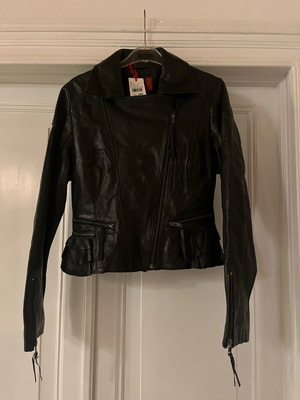 Toi&Moi leather jacket new, size M, black