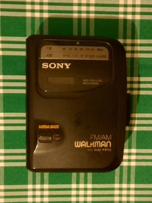 Sony Walkman WM-FX131 refurbished, radio cassette player