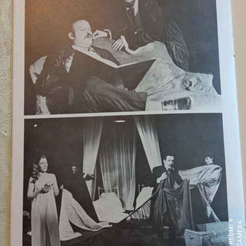 Lydia Koniordou Leukos Gamos Theater Tech Karolos Koun like new