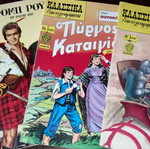 Classic Illustrated Comics used, set of 3 issues