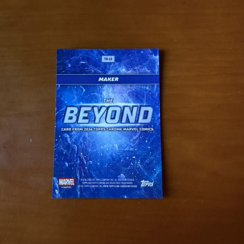 Marvel Topps The Beyond Maker Insert Card like new