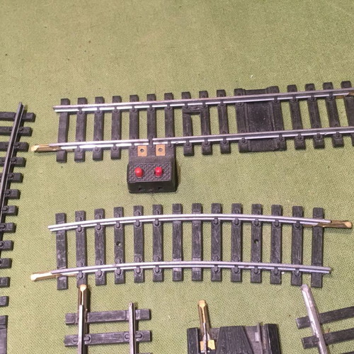 Jouef technical rails used, HO scale 1/87, pack of 12 pieces
