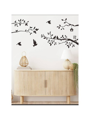 Wall sticker tree with birds new decorative design