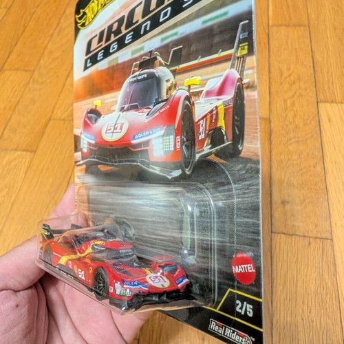 Hot Wheels Premium Ferrari 499P νέο μοντέλο κλίμακας 1:64