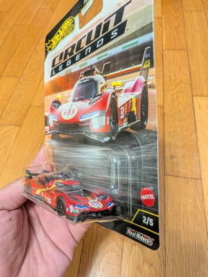 Hot Wheels Premium Ferrari 499P νέο μοντέλο κλίμακας 1:64
