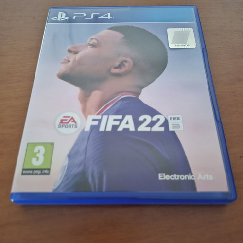 FIFA 22 PS4 game like new with Kylian Mbappé cover