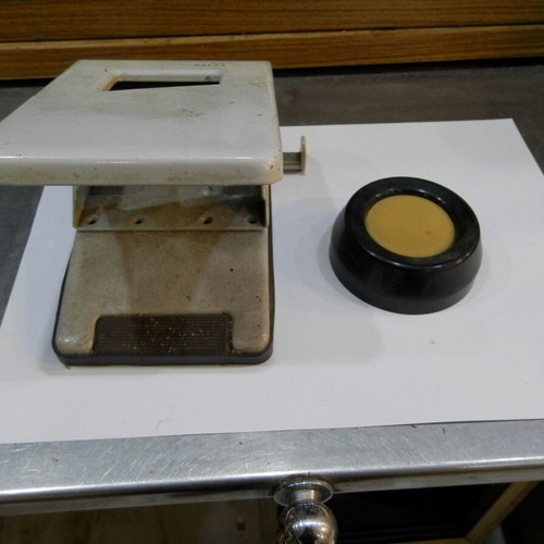 Leitz hole punch used