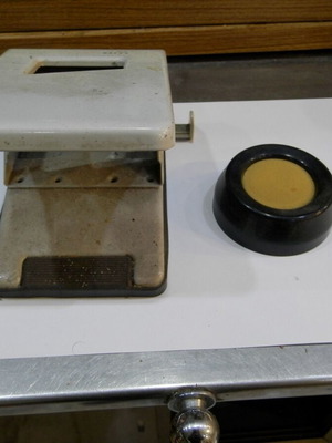 Leitz hole punch used