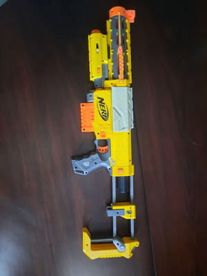 Nerf Reckon CS-6 blaster like new, iconic Hasbro 2008 model