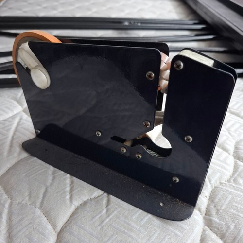 Bag sealer used with blade and tape sealing