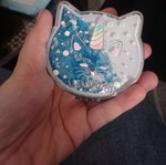 Children's mirror with glitter new