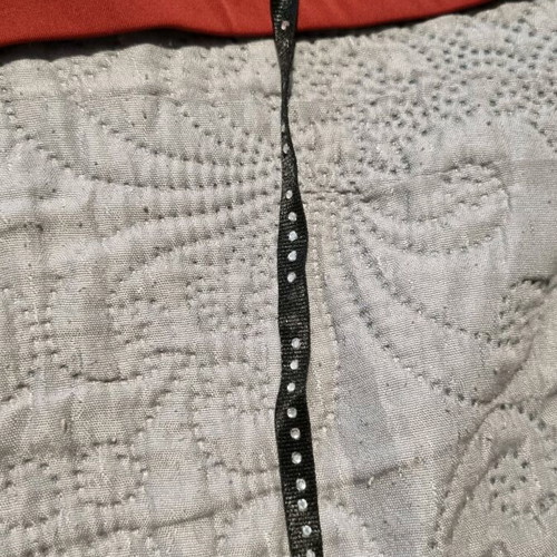 Med bralets used, 2 pieces, size small, black and red