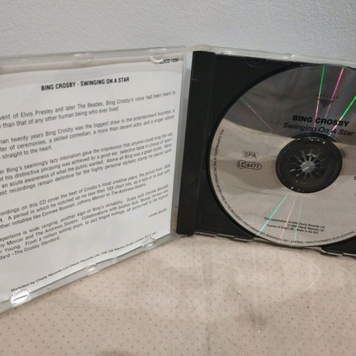 Bing Crosby Swinging On A Star CD like new, pop