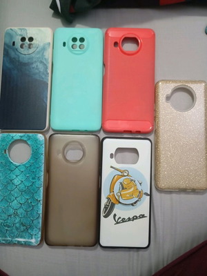 Xiaomi 10T Lite cases used, pack of 7 pieces