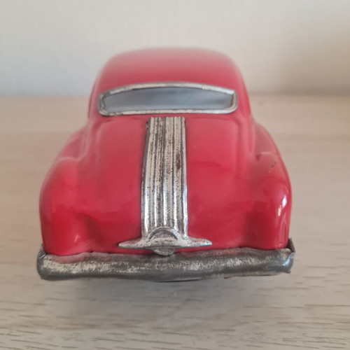 1950's Pontiac 1:18 tin car with friction mechanism, like new