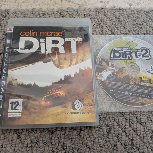 DiRT and DiRT 2 PS3 games bundle used