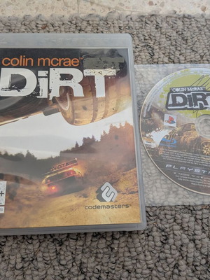 DiRT and DiRT 2 PS3 games bundle used