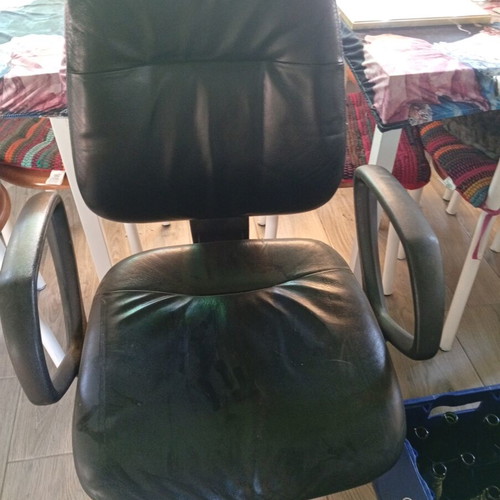 Leather office chair