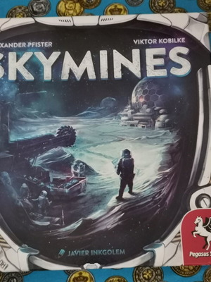 Skymines board game new with premium cases