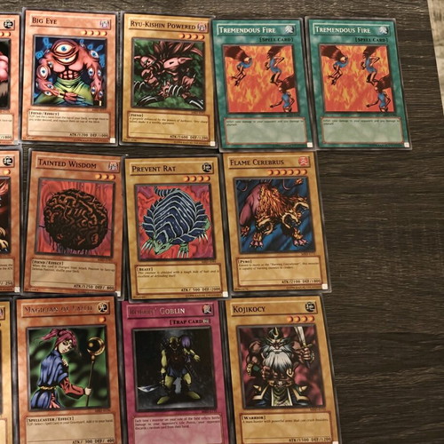 Yu-Gi-Oh! MRD Cards Set of 19, Like New, 1st Edition