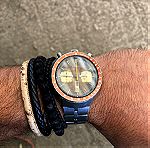  Seiko chronograph 6138-0040.model BULLHEAD.automatic.44mm.case stainless steel.speed timer original 1977.